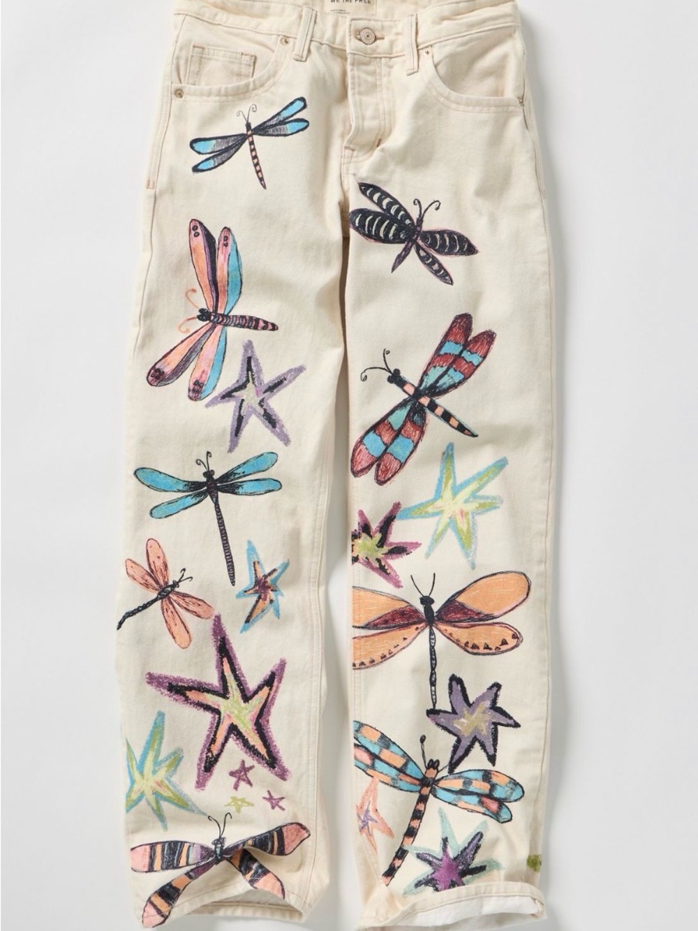 We The Free Tennessee Low Rise Illusions Jeans, Dragonfly New - Picture 6 of 11